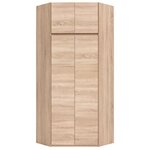 ACADEMICA Armoire d'angle - chêne sonoma - Chambre - 80 5 cm