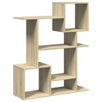 vidaXL Étagère séparatrice de pièce chêne sonoma 92x29x112 cm
