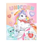 create your unicorn - livre de stickers à colorier