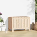 vidaXL Boîte de rangement de jardin 76x42 5x54 cm Bois massif de pin