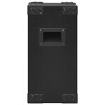 vidaXL Haut-parleurs scène Hifi passifs professionnels 2 Pièces 800W Noir
