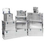 ALUTEC Boîte de rangement en aluminium COMFORT 27 L