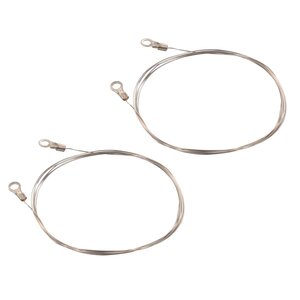 vidaXL Fils de coupe pour cutter à mousse 2 Pièces 137 cm