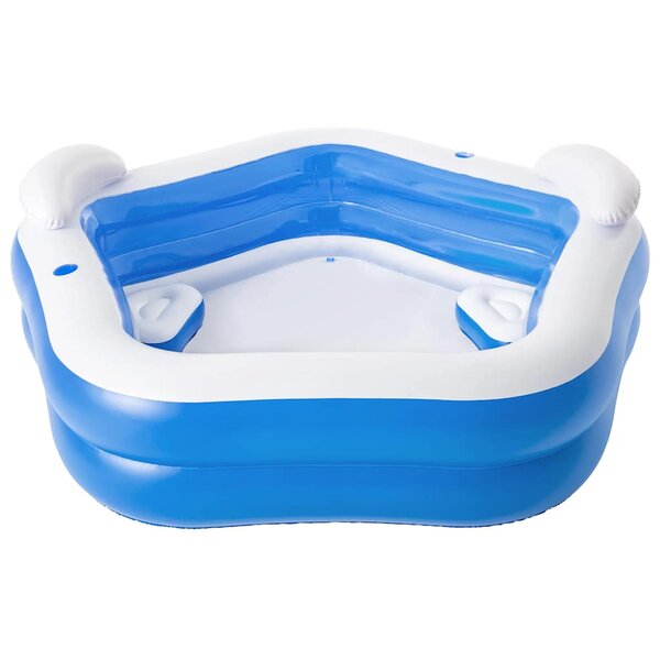 Bestway piscine pour enfants bleu 213 x 207 x 69 cm 54153