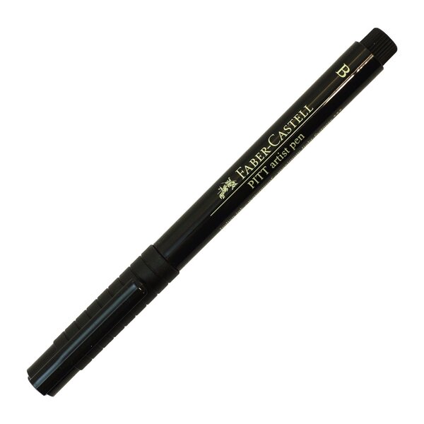 Feutre encre de chine PITT artist pen Brush Pointe Pinceau Noir FABER-CASTELL