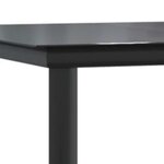 vidaXL Ensemble à manger jardin coussins 5Pièces marron poly rotin verre