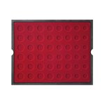 Coffret en bois massif Carus pour 24 séries d'euro.