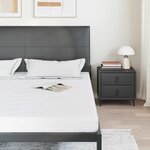 vidaXL Matelas Blanc 180 x 200 cm Mousse à mémoire de gel