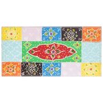 vidaXL Étagères Murales avec étagère 2 Pièces Multicolore 40 x 20 x 6 cm