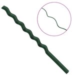 vidaXL Tuteurs spirales pour plantes 50 Pièces Vert 150 cm