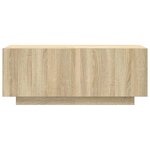 vidaXL Meuble TV Chêne sonoma 100x35x40 cm Bois d'ingénierie