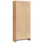 vidaXL Bibliothèque chêne artisanal 60x24x143 cm bois d'ingénierie