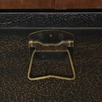 Banc banquette de rangement 80 5 x 41 x 50 cm bois massif et similicuir marron 02_0021245