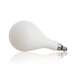 Ampoule led déco éclairante poire opaline au verre lacté  culot e27  24w cons. (185w eq.)  3200 lumens  lumière blanc neutre
