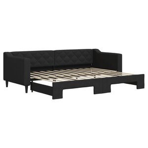 vidaXL Lit de jour avec gigogne sans matelas 80x200 cm
