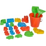 Simba Toys 107114090 - Lot de Jeux de Sable dans Sac  22 pièces