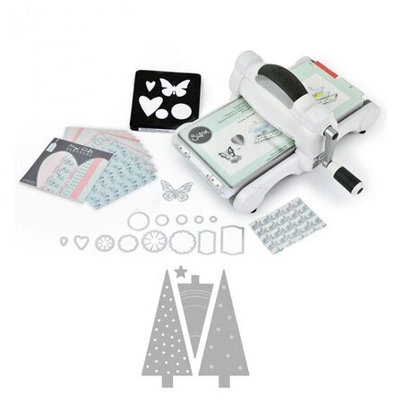 Machine de découpe Big Shot Sizzix - Sapins de Noël