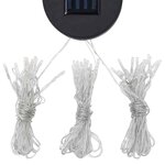 vidaXL Tonnelle avec double toit et lumières LED 3x4 m Taupe