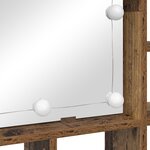 vidaXL Armoire Miroir Bois ancien 91 x 15 x 76.5 cm Bois d'ingénierie