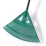 Balai à feuilles de jardin - Suan - Grande taille avec 27 dents