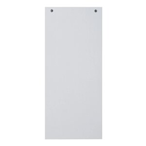 Paquet 100 Fiches Intercalaires Horizontales Unies Perforées Forever - 105x240mm - Blanc - X 12 - Exacompta