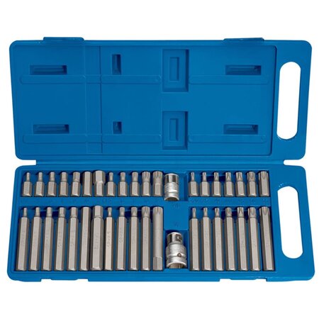 Draper Tools Jeu d'embout hexagonal  Torx et cannelé 40 pièces TX-STAR 33323