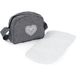 Bayer Chic 2000 853-76 - Sac à langer pour poussettes de poupées Jean gris