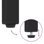 vidaXL Table de chevet chêne artisanal 34x35 5x70 cm bois d'ingénierie