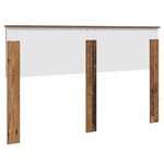 vidaXL Tête de lit Bois Ancien 150 cm Bois d'ingénierie