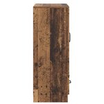 vidaXL Buffet Bois ancien 66 x 34 5 x 92 cm Bois d'ingénierie