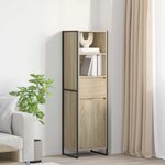 vidaXL Bibliothèque Sonoma 43 x 36 x 150.5 cm Bois d'ingénierie