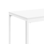 vidaXL Table d'appoint Blanc 40x30x59 cm Bois d'ingénierie