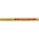 Marqueur Peinture 751 Or Pointe Ronde 1-2 mm x 6 EDDING