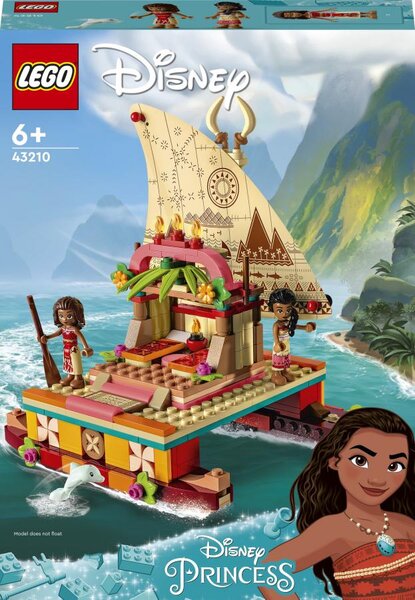 43210 Le bateau dexploration de Vaiana ® Disney Princess