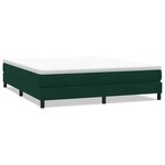 vidaXL Sommier à lattes de lit sans matelas 180x210 cm velours