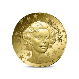 Marilyn Monroe  Monnaie de 200€ Or