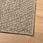 vidaXL Tapis ZIZUR beige 160x230 cm aspect de jute intérieur extérieur