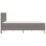 vidaXL Cadre de lit 140 x 200 cm Taupe