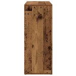 vidaXL Buffet vieux bois 60x30x75 cm bois d'ingénierie