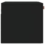 vidaXL Armoire murale Noir 60x36 5x35 cm Bois d'ingénierie