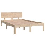 vidaXL Cadre de lit sans matelas 120x190 cm