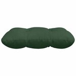 vidaXL Coussins de siège 4 Pièces Vert foncé 45 x 45 cm
