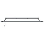 vidaXL Cadre de auvent Anthracite 4 5 × 3 m
