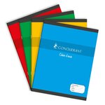 Cahier NF34 SEYES 96 pages 17 x 22 cm 60g Coloris aléatoires CONQUÉRANT