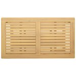 vidaXL Table d'appoint Huile Naturelle 90 x 50 x 45 cm