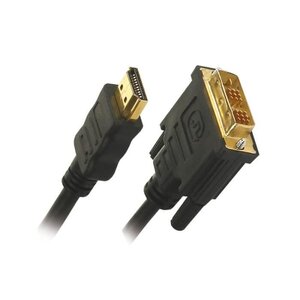 APM Cordon HDMI/DVI-D - Mâle/Mâle - Noir - 1,8m