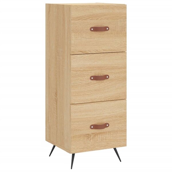 vidaXL Buffet Chêne sonoma 34 5x34x90 cm Bois d'ingénierie
