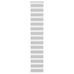 vidaXL Store zèbre gris clair largeur du tissu 40 9 cm polyester