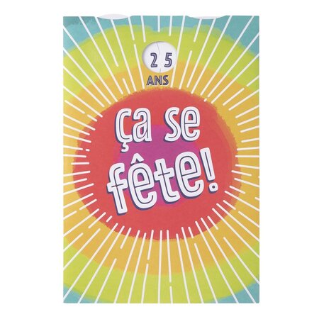 Carte musicale anniversaire ça se fête - draeger paris