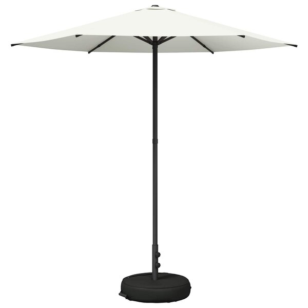 vidaXL Parasol de jardin avec base 230 x 230 cm Polyester